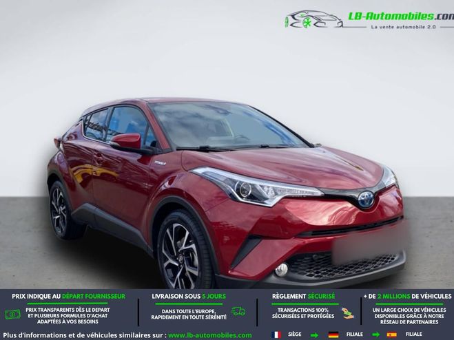Toyota C HR Hybride 122 ch BVA Rouge M�tallique de 2018