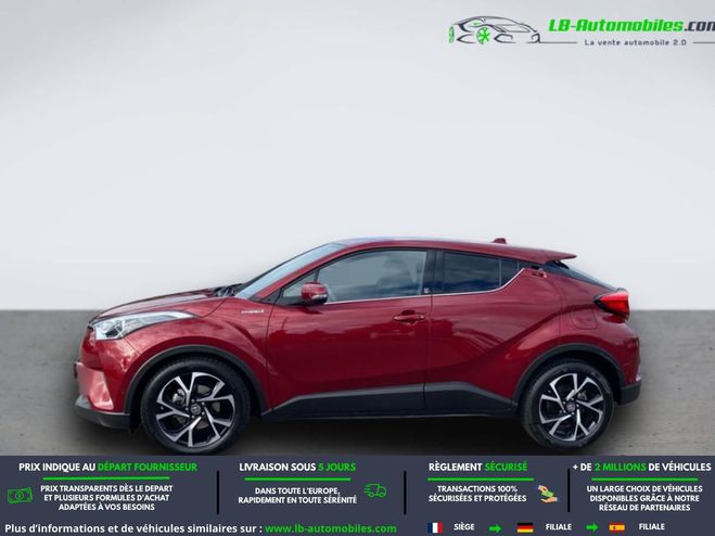 Toyota C HR Hybride 122 ch BVA Rouge M�tallique de 2018