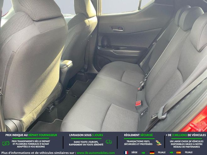 Toyota C HR Hybride 122 ch BVA Rouge M�tallique de 2018