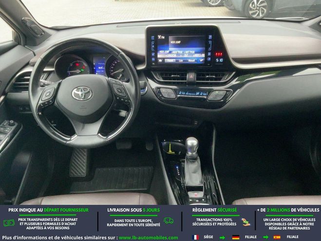 Toyota C HR Hybride 122 ch BVA Argent� M�tallique de 2017