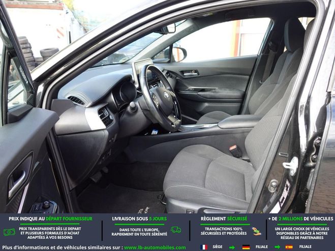 Toyota C HR Hybride 122 ch BVA Noir M�tallique de 2018