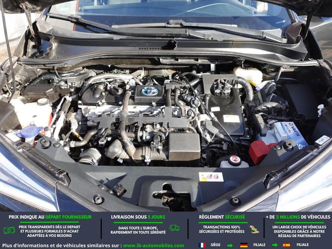 Toyota C HR Hybride 122 ch BVA Noir M�tallique de 2018