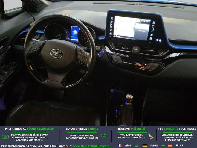 Toyota C HR Hybride 122 ch BVA Bleu M�tallique de 2019
