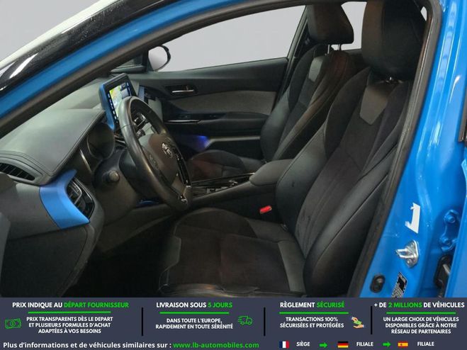Toyota C HR Hybride 122 ch BVA Bleu M�tallique de 2019