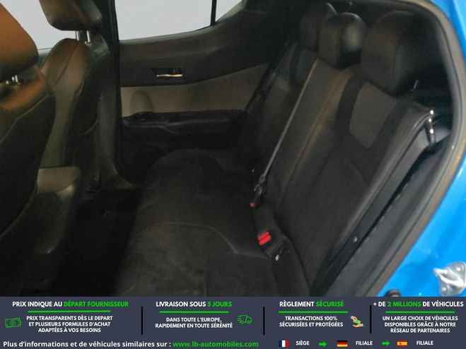 Toyota C HR Hybride 122 ch BVA Bleu M�tallique de 2019