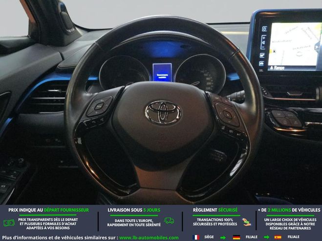 Toyota C HR Hybride 122 ch BVA Bleu M�tallique de 2019