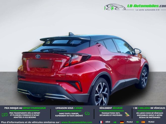Toyota C HR Hybride 2.0L 184 ch BVA Rouge M�tallique de 2021