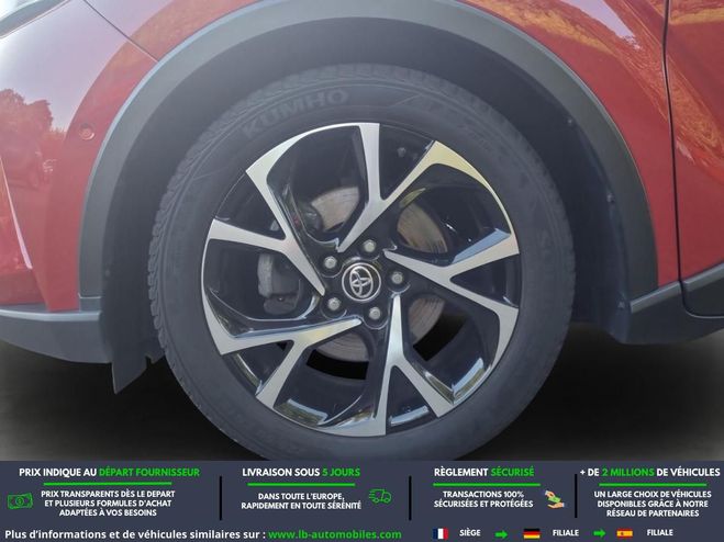Toyota C HR Hybride 2.0L 184 ch BVA Rouge M�tallique de 2021