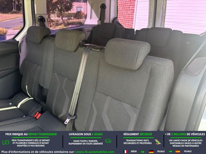 Ford Tourneo 1.5 TDCi 120  BVM Blanc de 2015