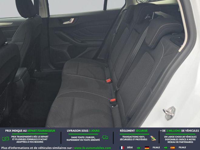 Ford Focus 2.0 EcoBlue 150 BVA Blanc M�tallique de 2018