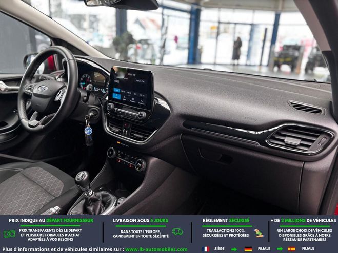 Ford Fiesta 1.0 EcoBoost 100 BVM Rouge M�tallique de 2018