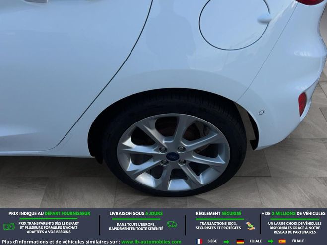 Ford Fiesta 1.0 EcoBoost 100 ch BVA Blanc de 2018