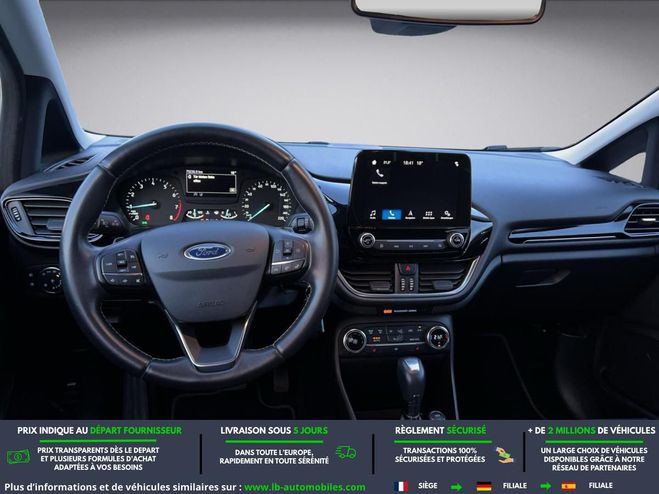 Ford Fiesta 1.0 EcoBoost 100 ch BVA Blanc de 2018