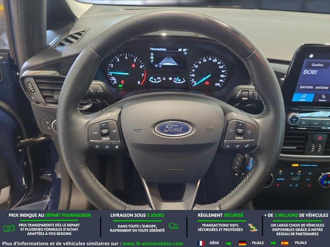 Ford Fiesta 1.0 EcoBoost 100 ch BVM Bleu de 2020