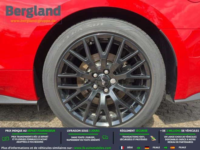 Ford Mustang 5.0 421 BVA Rouge de 2017