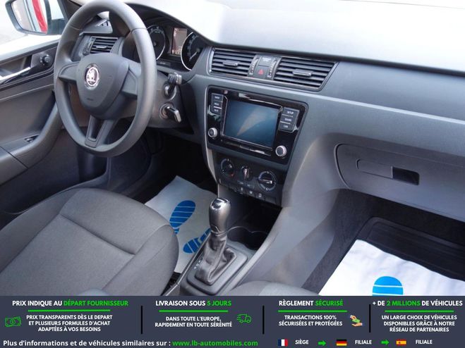 Skoda Rapid 1.0 TSI 95 ch  BVA Blanc de 2017