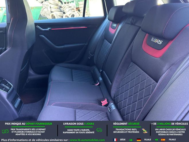 Skoda Octavia 2.0 TDI 184 ch  BVA 4x4 Bleu M�tallique de 2019
