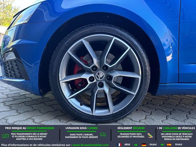 Skoda Octavia 2.0 TDI 184 ch  BVA 4x4 Bleu M�tallique de 2019