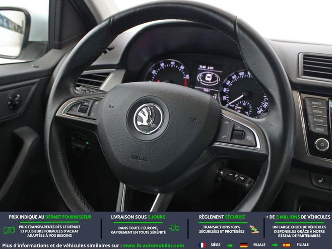 Skoda Fabia 1.2 TSI 110 ch BVM Blanc de 2016