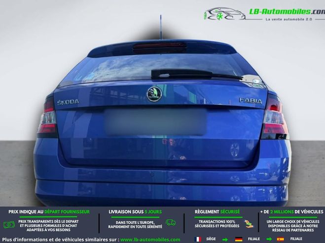Skoda Fabia 1.2 TSI 110 ch BVM Bleu M�tallique de 2018