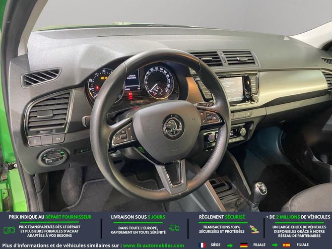 Skoda Fabia 1.0 TSI 95 ch BVM Vert M�tallique de 2018