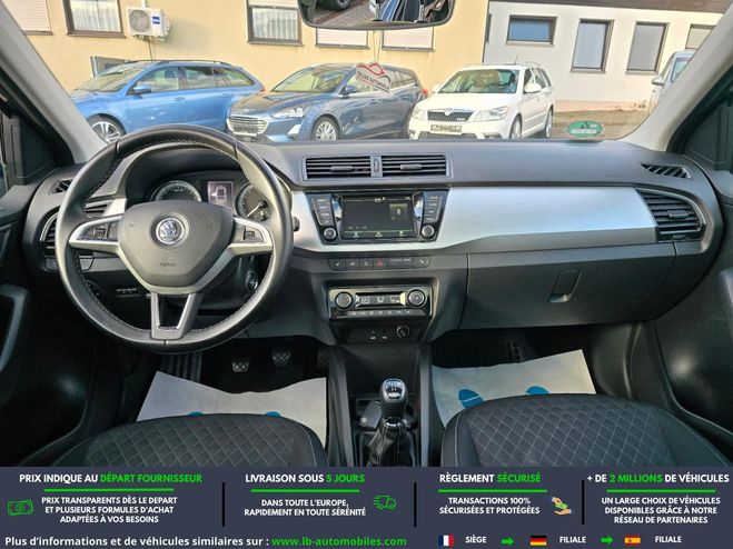 Skoda Fabia 1.4 TDI 90  BVM Bleu de 2015