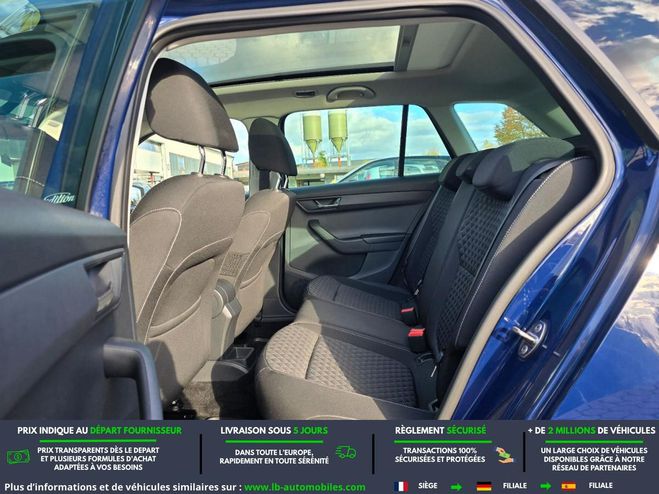 Skoda Fabia 1.4 TDI 90  BVM Bleu de 2015