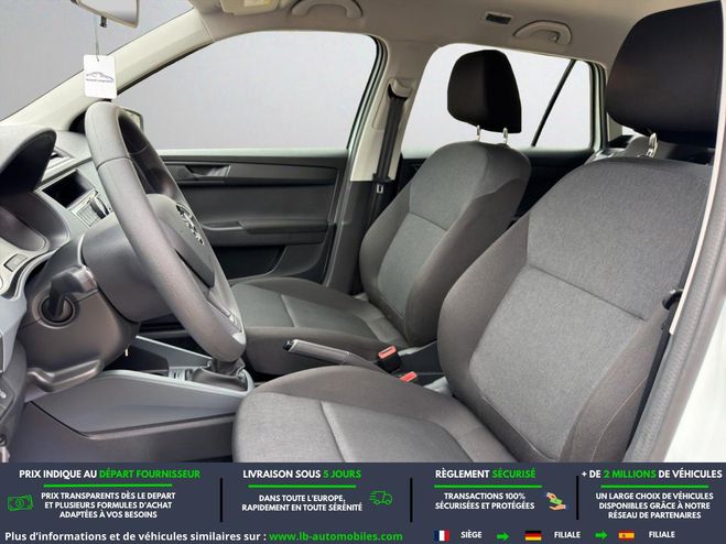 Skoda Fabia 1.0 MPI 75 ch BVM Blanc de 2019