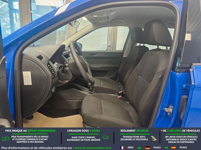 Skoda Fabia 1.0 MPI 75 ch BVM Bleu de 2019