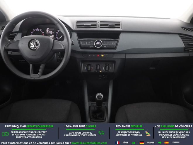 Skoda Fabia 1.0 MPI 75 ch BVM Bleu de 2019