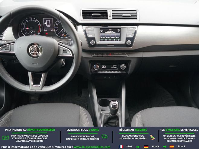 Skoda Fabia 1.2 TSI 110 ch BVM Noir M�tallique de 2017