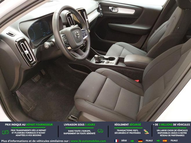 Volvo XC40 T5 180+82 ch BVA Blanc M�tallique de 2021