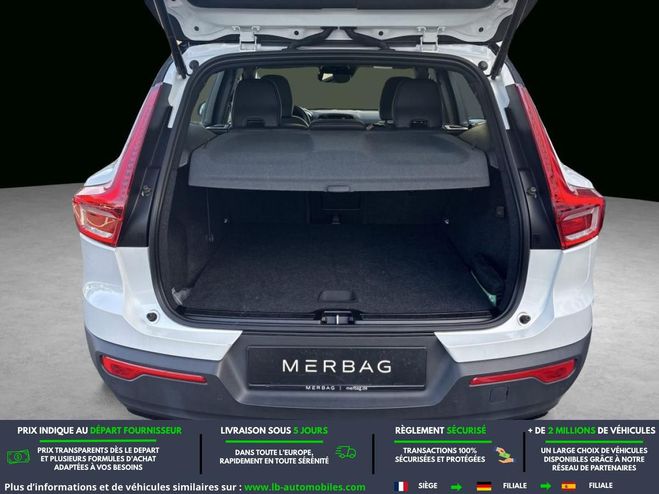 Volvo XC40 T5 180+82 ch BVA Blanc M�tallique de 2021