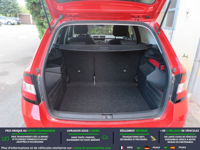 Skoda Fabia 1.0 MPI 75 ch BVM Rouge de 2018