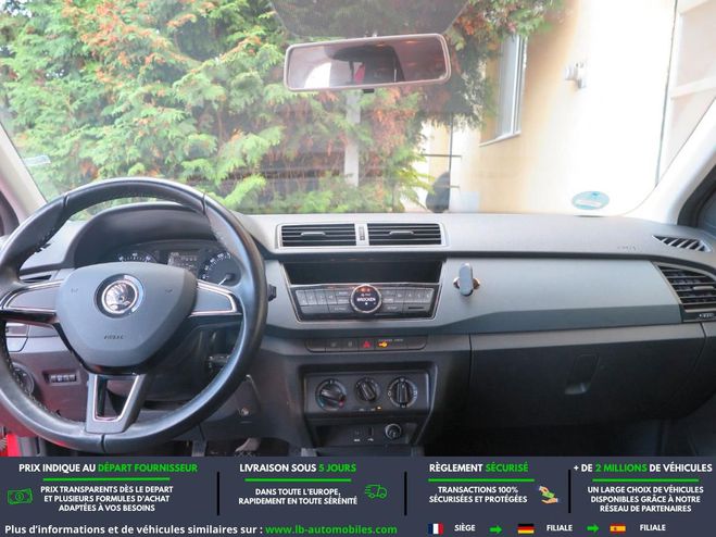 Skoda Fabia 1.0 MPI 75 ch BVM Rouge de 2018
