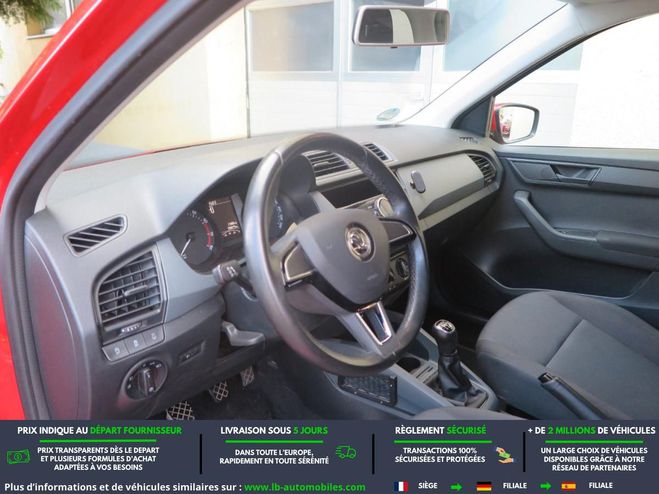 Skoda Fabia 1.0 MPI 75 ch BVM Rouge de 2018