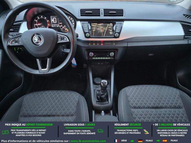 Skoda Fabia 1.0 MPI 75 ch BVM Gris M�tallique de 2017