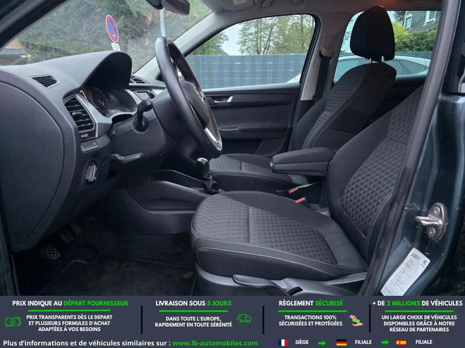 Skoda Fabia 1.0 MPI 75 ch BVM Gris M�tallique de 2017
