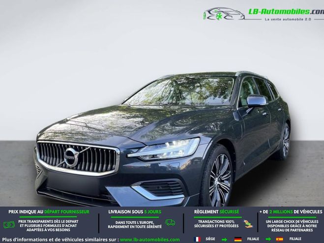 Volvo V60 T6 AWD 253 ch + 145 ch BVA Gris M�tallique de 2020