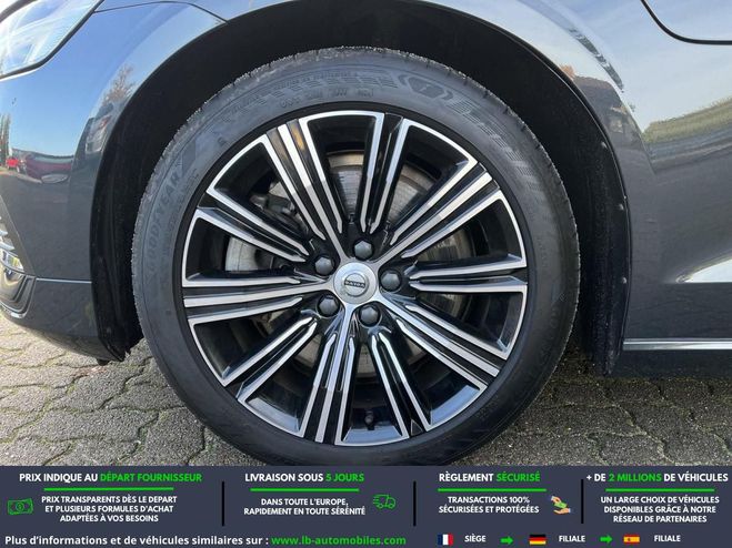 Volvo V60 T6 AWD 253 ch + 145 ch BVA Gris M�tallique de 2020