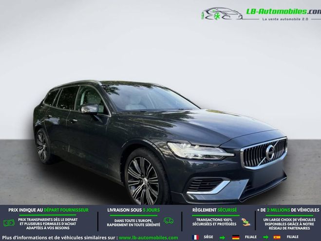 Volvo V60 T6 AWD 253 ch + 145 ch BVA Gris M�tallique de 2020
