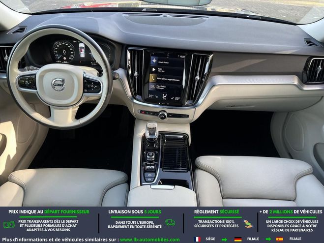 Volvo V60 T6 AWD 253 ch + 145 ch BVA Gris M�tallique de 2020