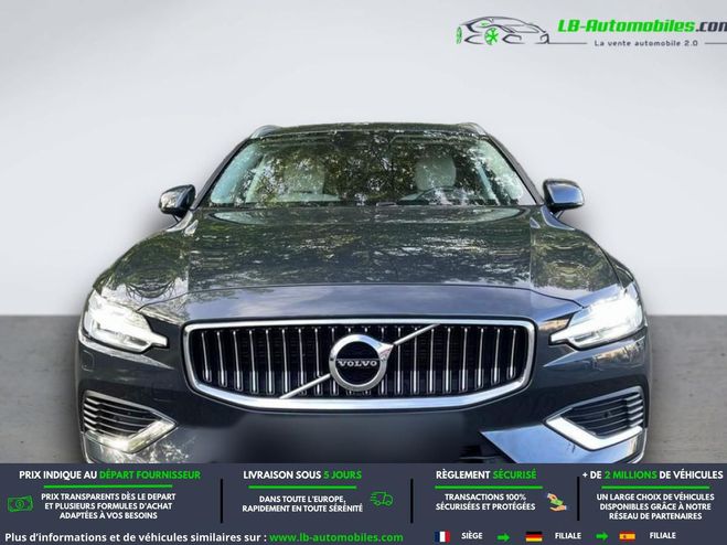Volvo V60 T6 AWD 253 ch + 145 ch BVA Gris M�tallique de 2020