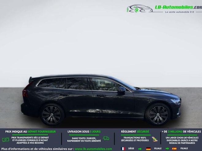 Volvo V60 T6 AWD 253 ch + 145 ch BVA Gris M�tallique de 2020