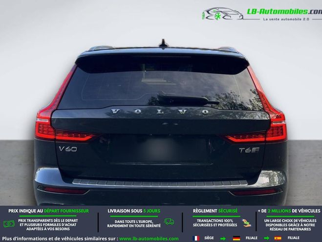 Volvo V60 T6 AWD 253 ch + 145 ch BVA Gris M�tallique de 2020
