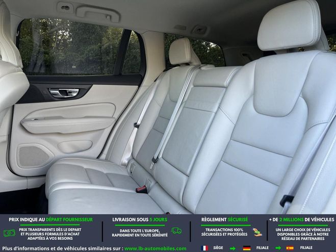 Volvo V60 T6 AWD 253 ch + 145 ch BVA Gris M�tallique de 2020