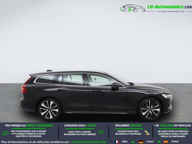 Volvo V60 T6 AWD 253 ch + 145 ch BVA Noir M�tallique de 2021
