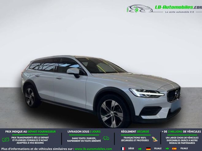 Volvo V60 D4 AWD 190 ch BVA Blanc M�tallique de 2021