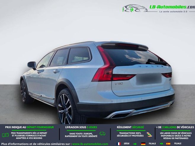 Volvo V90 D5 AWD 235 ch BVA Blanc M�tallique de 2019