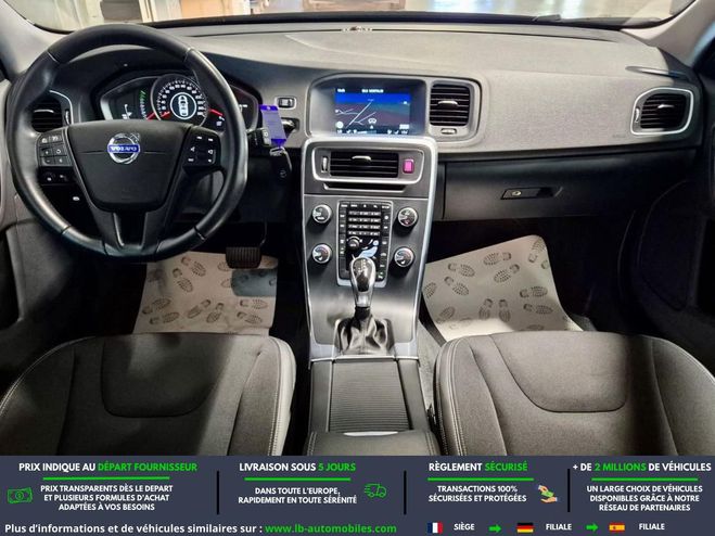 Volvo V60 D3 150 ch BVA Noir M�tallique de 2016
